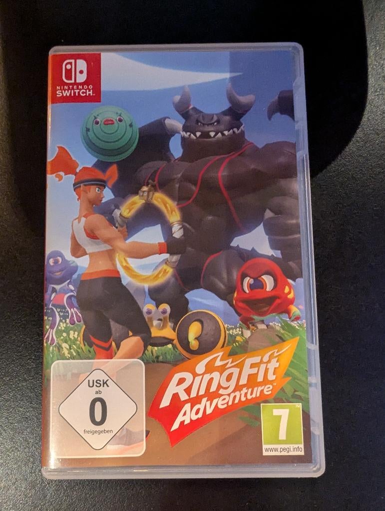 Nintendo Switch RingFit Adventure COMPLEET Ring & Beenband, Consoles de jeu & Jeux vidéo, Jeux | Nintendo Switch, Enlèvement, Comme neuf