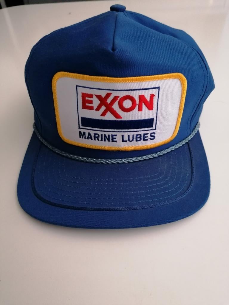 Bouchon de lubrifiants Exxon Marine, Enlèvement ou Envoi, Comme neuf, Casquette