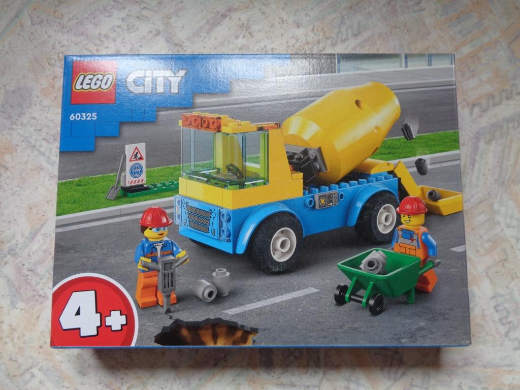 LEGO City Cementwagen - 60325, Ophalen of Verzenden, Nieuw, Complete set, Lego
