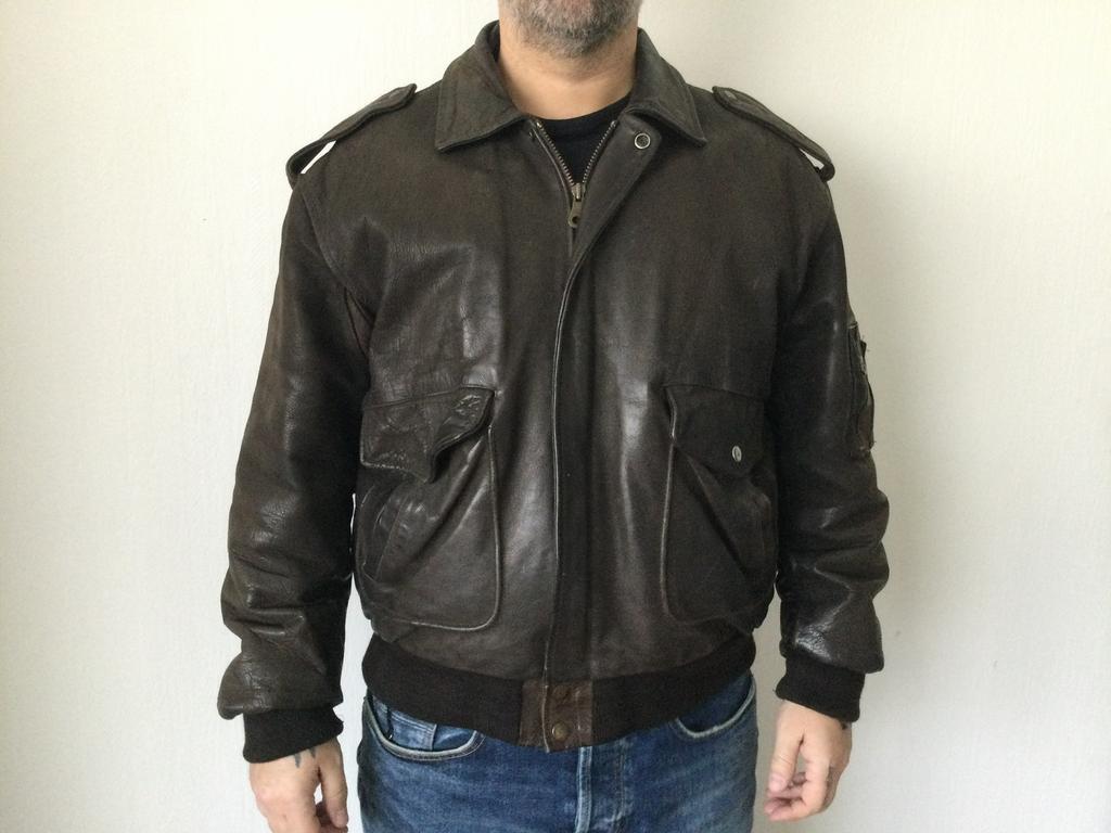 Blouson cuir, Enlèvement ou Envoi, Utilisé