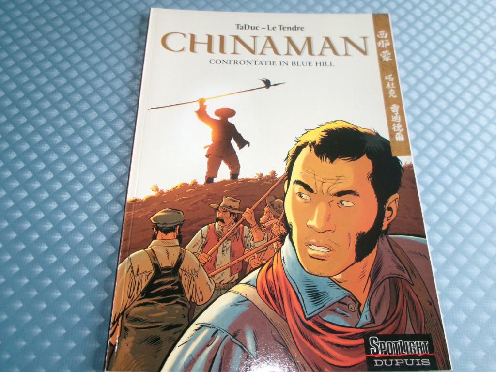 “Chinaman” strip, Boeken, Stripverhalen, Gelezen, Eén stripboek, Ophalen of Verzenden, Taduc/Le Tendre