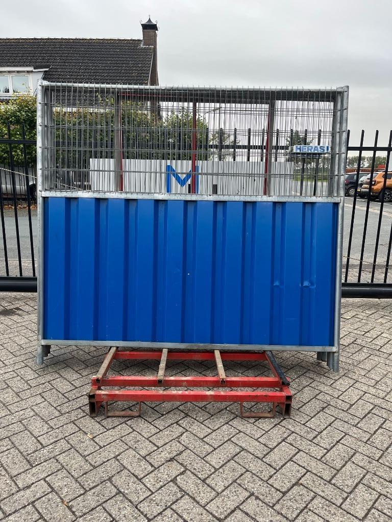 Heras Cityfence/city fence M825 bouwhek/bouwhekken combi 6ST, Doe-het-zelf en Bouw, Isolatie en Afdichting, Gebruikt, Overige materialen