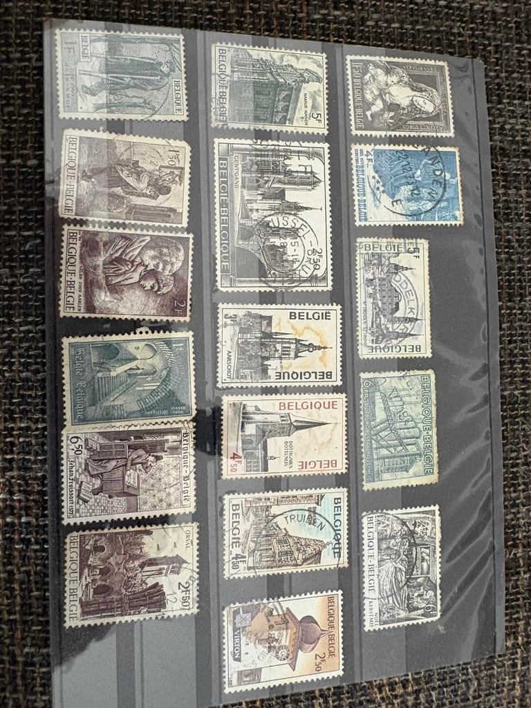 Oude Belgische postzegels, Enlèvement ou Envoi