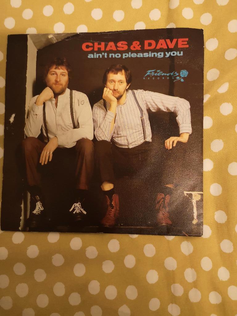 singel CHAS&DAVE AIN 'T NO PLEASING YOU (port gratis belgie), Cd's en Dvd's, Ophalen of Verzenden, Gebruikt, 7 inch, Pop