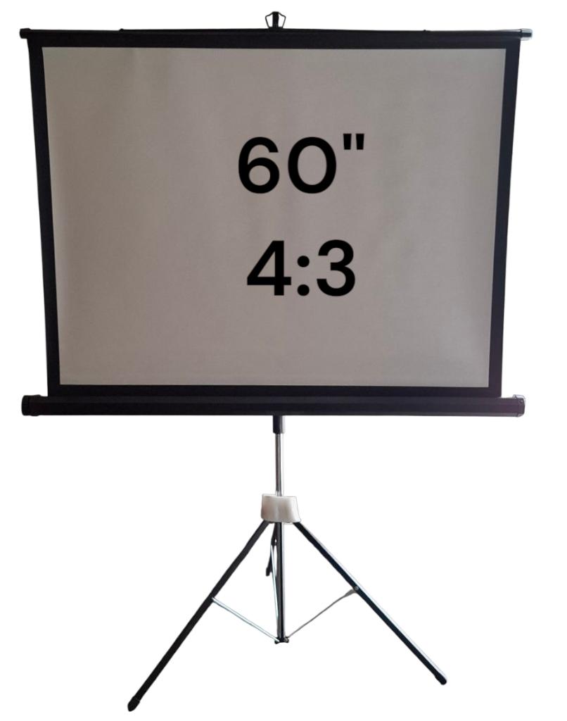 Beamerscherm/Projectiescherm 60inch Div modellen – New, Ophalen of Verzenden, Nieuw