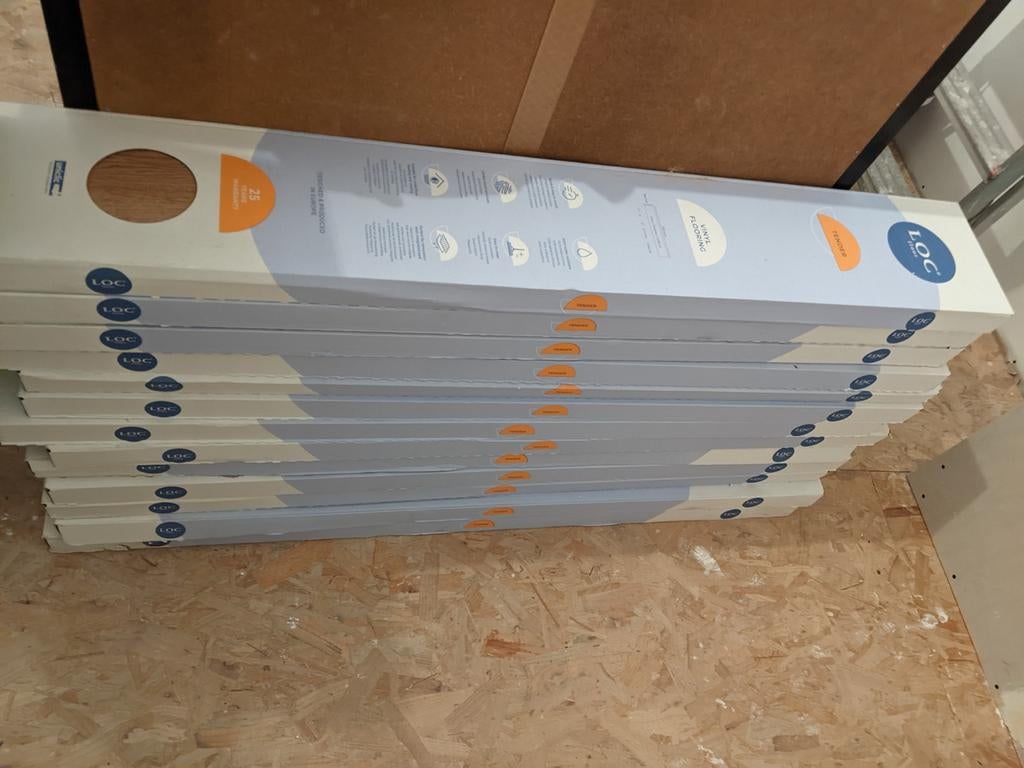 Parquet vynile rigide, Enlèvement, Parquet