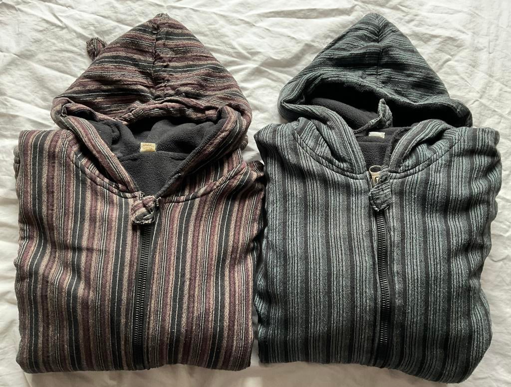 Warme Hoodies hippiestyle medium, keuze uit bruin of grijs, Ophalen of Verzenden, Overige kleuren