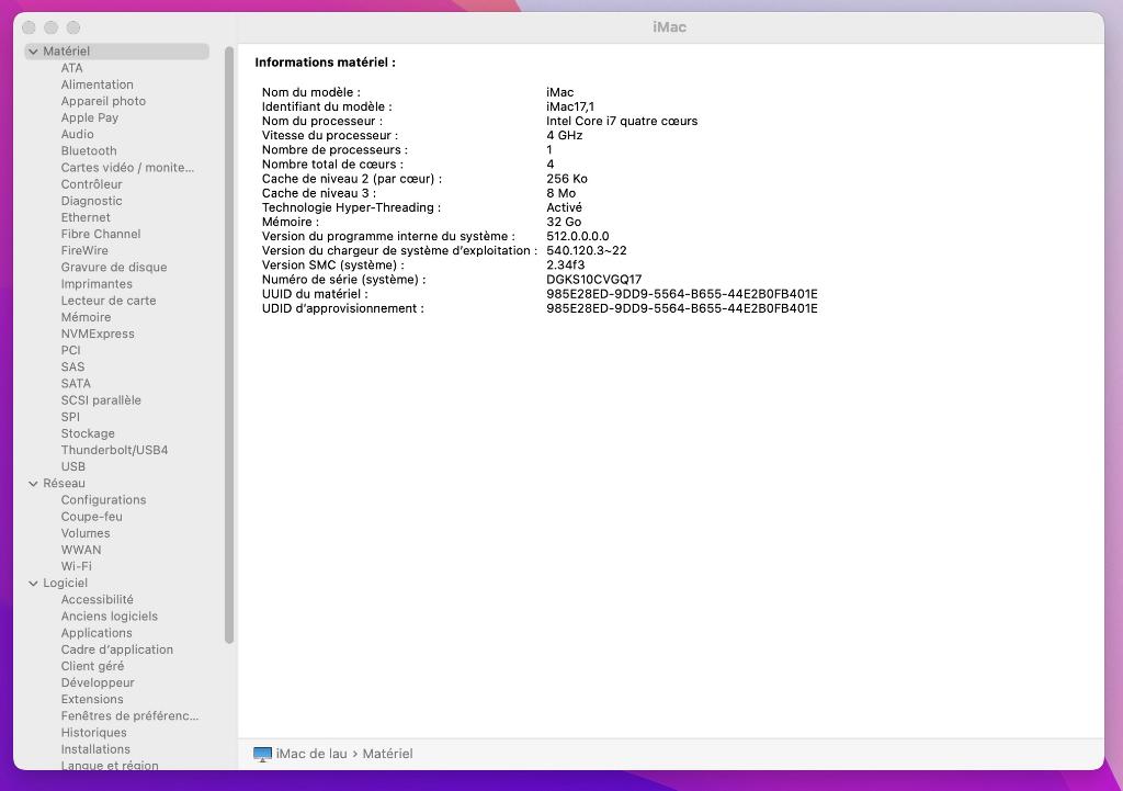 iMac 27" - eind 2015 - HIGH-END — i7 4GHz, Computers en Software, Desktop Pc's, Ophalen, Gebruikt, 32 GB, 3 TB