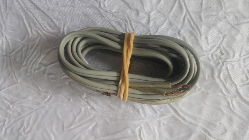 Vintage antique câble d'alimentation des années 1930-60, TV, Hi-fi & Vidéo, Enlèvement ou Envoi, Utilisé