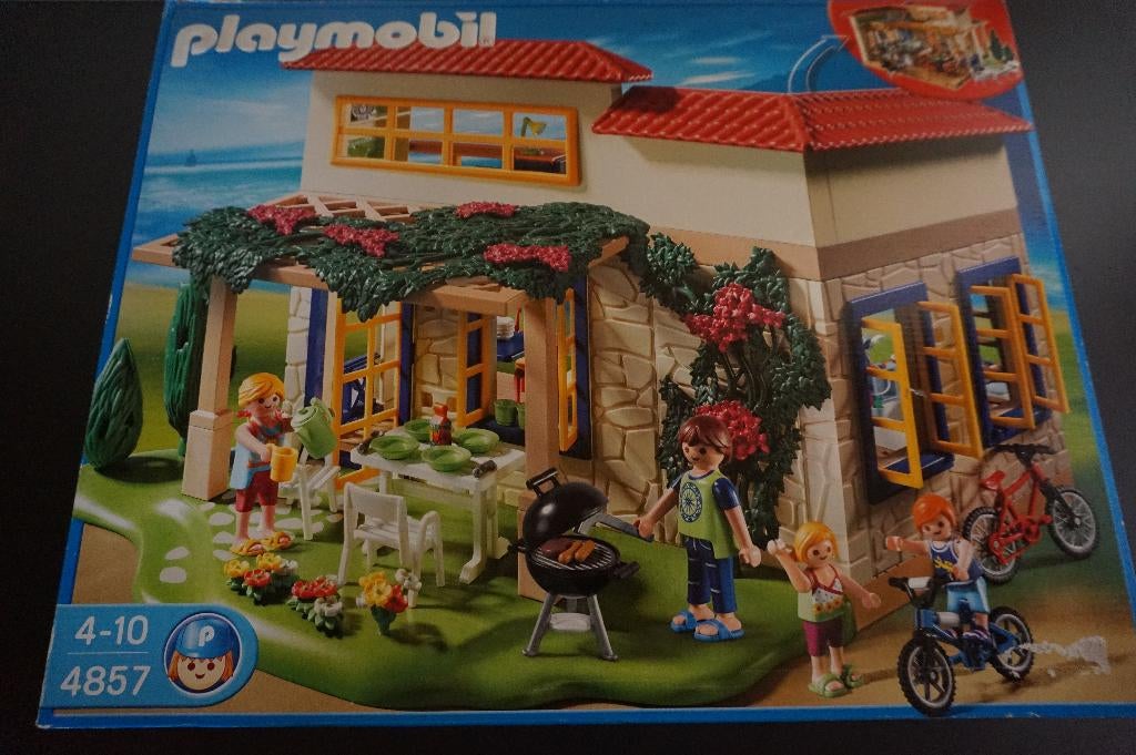 Playmobil Vakantiehuis 4857, Ophalen of Verzenden, Zo goed als nieuw, Complete set