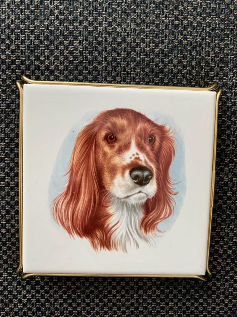 Tegel/onderlegger Villeroy & Boch, Antiek en Kunst, Antiek | Keramiek en Aardewerk, Ophalen of Verzenden