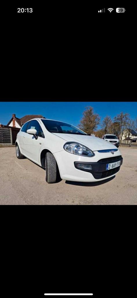 Fiat Punto te koop, Auto's, Fiat, Euro 5, Stof, Wit, Overige kleuren