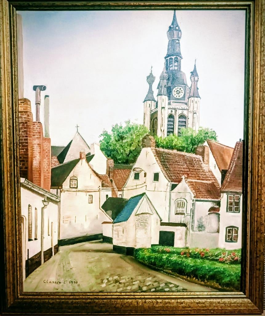 Olieverf schilderij, Enlèvement