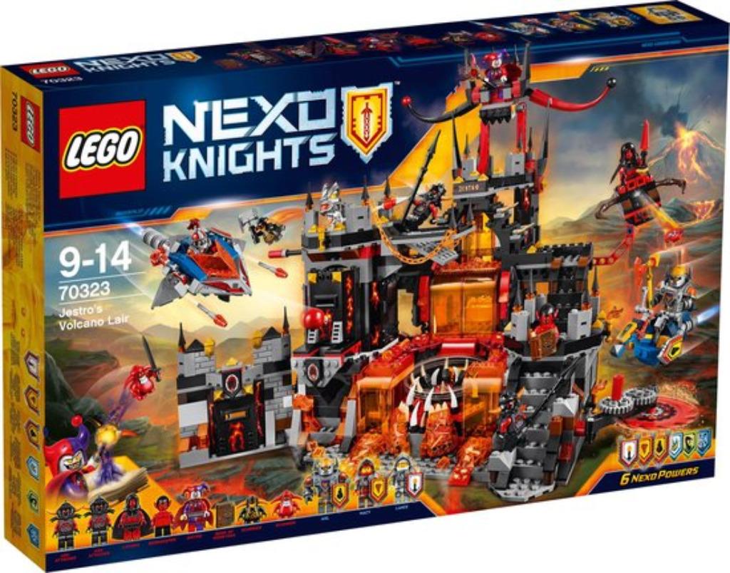 LEGO Nexo Knights 70323 Jestro's Volcano Lair !!!TOP!!!, Ophalen of Verzenden, Zo goed als nieuw, Complete set, Lego