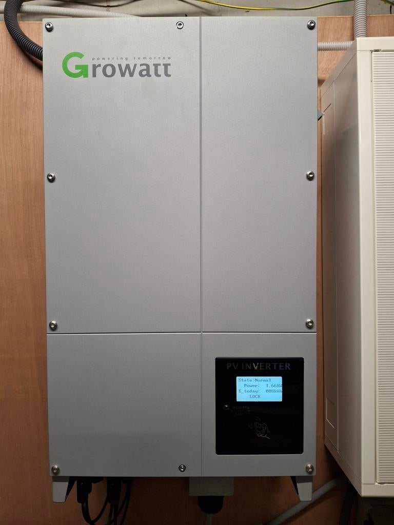 Omvormer- Growatt - 7000UE, Enlèvement, Utilisé