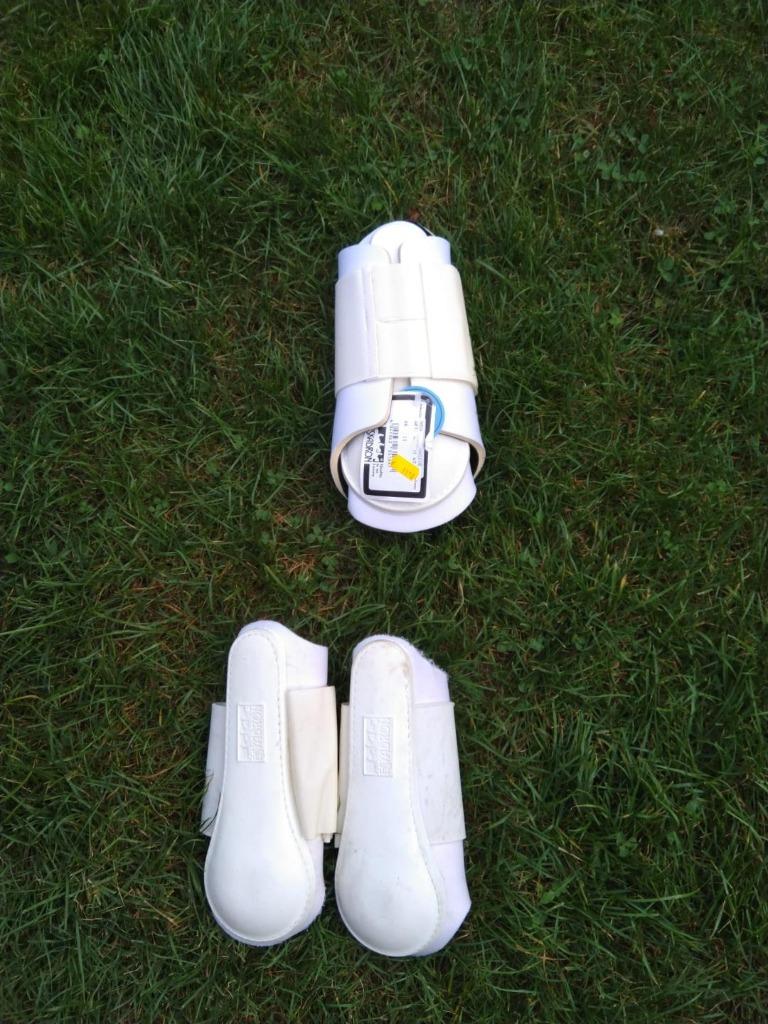 Guêtres blanches pour cheval taille FULL (ESKADRON), Enlèvement ou Envoi, Comme neuf