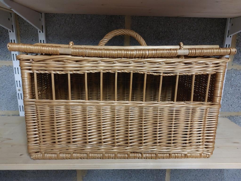 Cage de transport en osier, Animaux & Accessoires, Enlèvement ou Envoi, Comme neuf