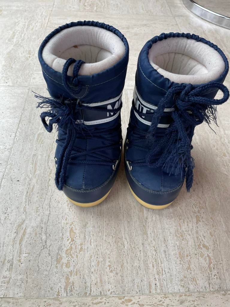 Moon Boots Blauw M 23-26, Ophalen, Zo goed als nieuw