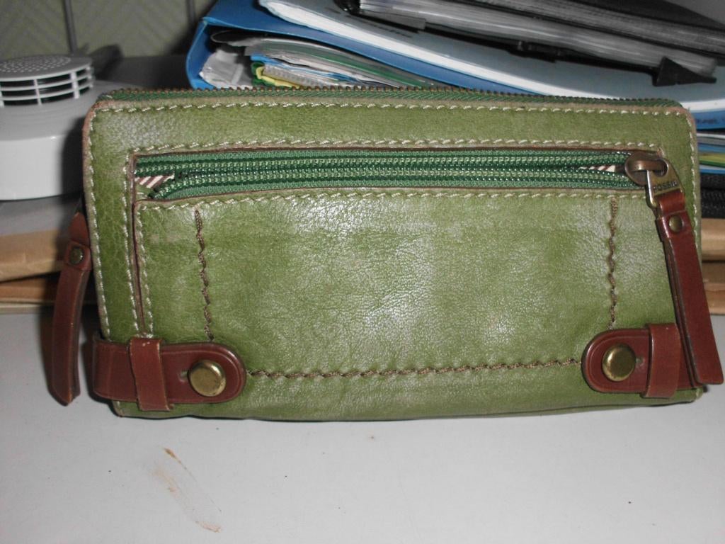 Portefeuille, Neuf, Autres marques, Cuir, Vert