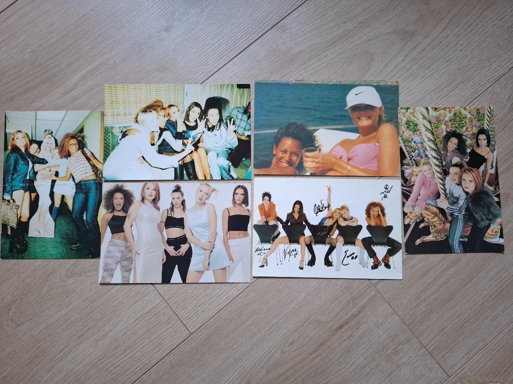 Spice girls foto, Collections, Enlèvement, Utilisé, Photo ou Carte