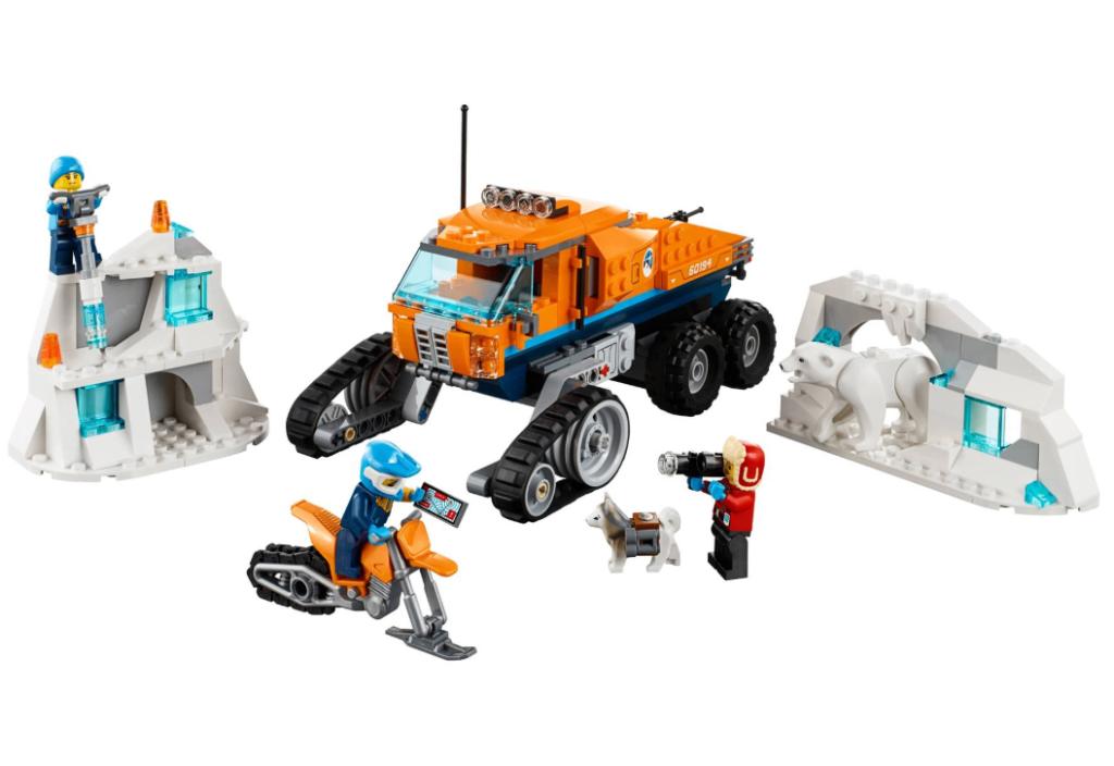 lego 60194 pool onderzoek truck, Ophalen of Verzenden, Nieuw, Complete set, Lego