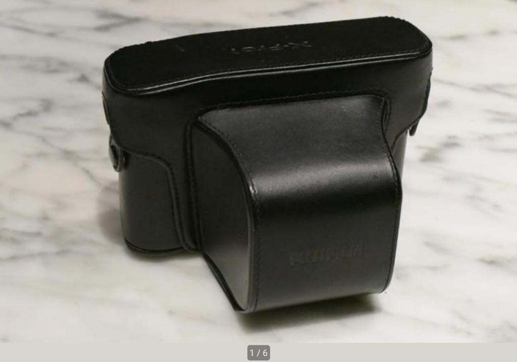 Sacoche  appareil photo et étui pour objectif Fuji Xpro 1, TV, Hi-fi & Vidéo, Enlèvement ou Envoi, Comme neuf, Autres types, Autres marques