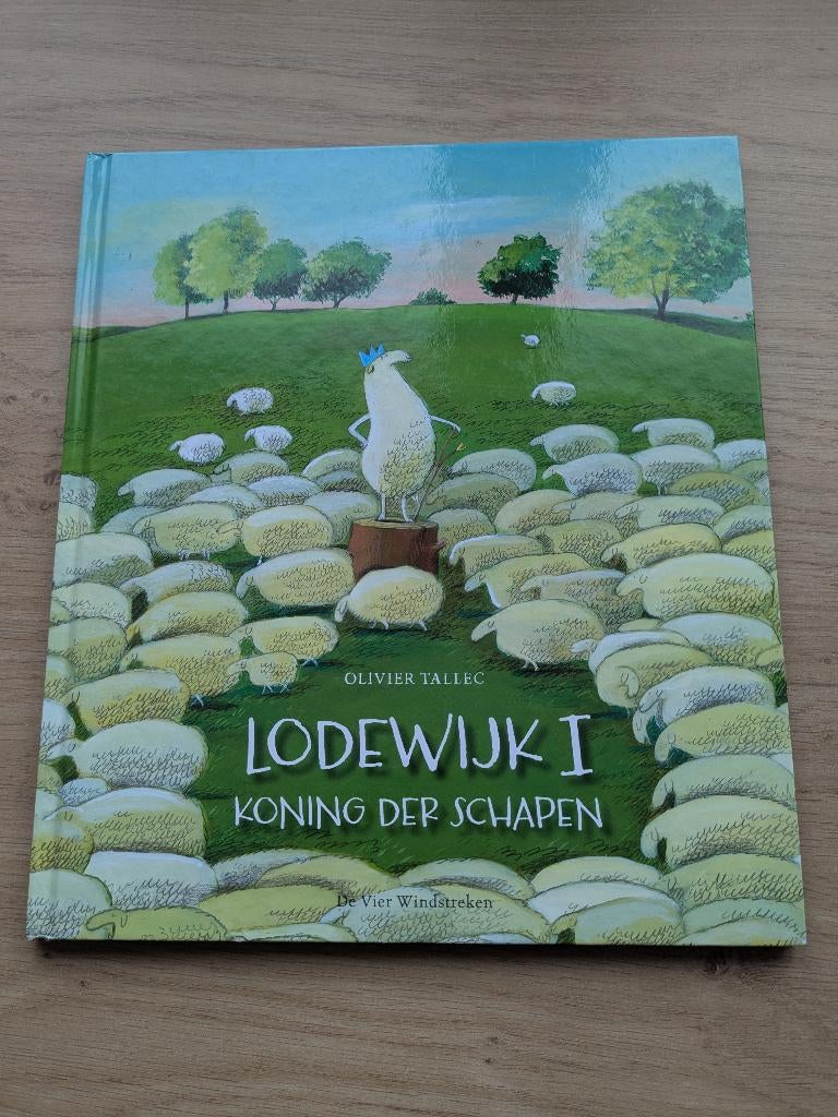 Lodewijk 1 koning der schapen - Olivier tallec, Ophalen of Verzenden, Zo goed als nieuw, Olivier tallec, Fictie algemeen