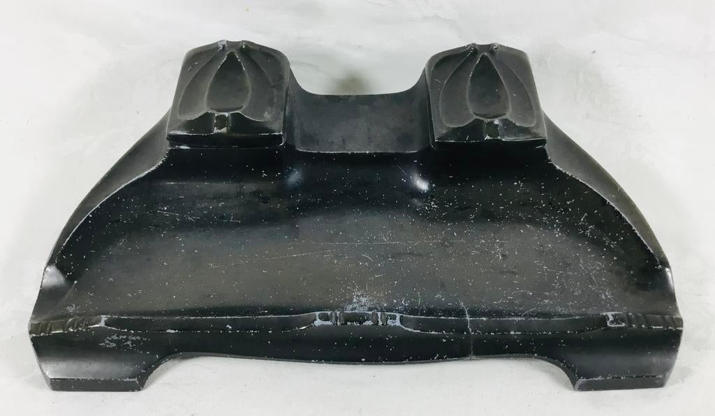 Antiek Art Deco design bureau pennenhouder en inktpotjes, Antiek en Kunst, Ophalen of Verzenden