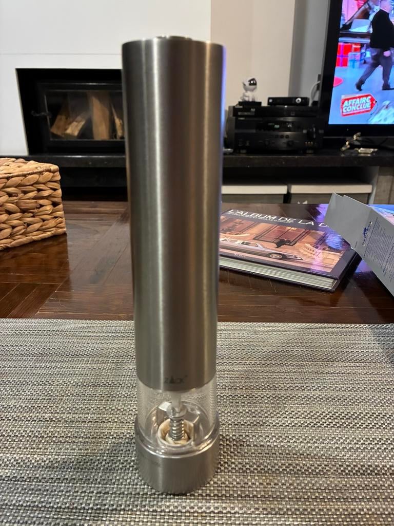 moulin à poivre sel électrique Zack, Maison & Meubles, Enlèvement, Utilisé