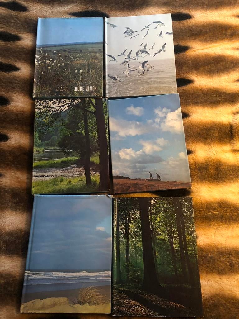 6 Artisboeken: Natuur en vogelreservaten, Livres, Enlèvement ou Envoi, Utilisé