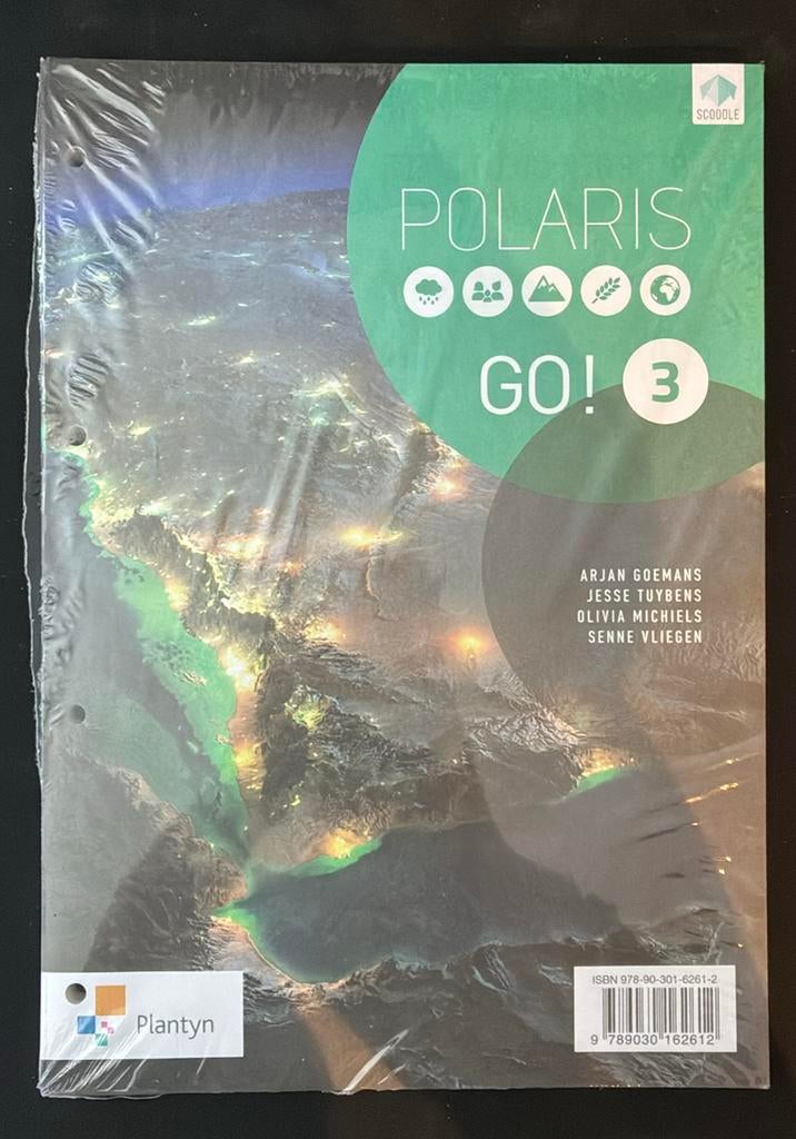 Polaris GO 3 NIEUW!, Boeken, Schoolboeken, Ophalen of Verzenden, Nieuw, Aardrijkskunde