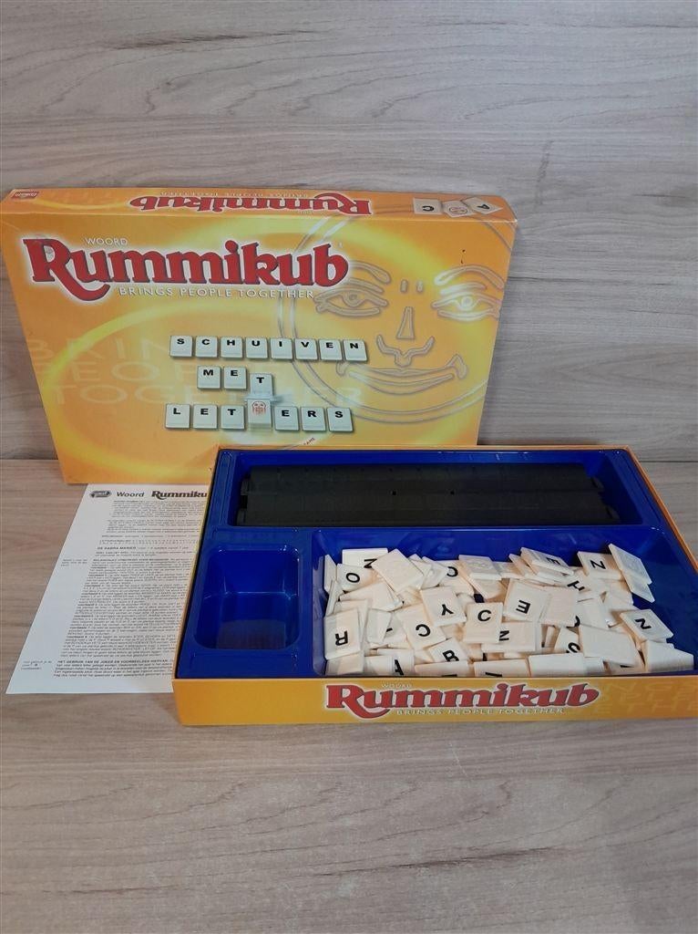 Woord rummikub - s6243, Hobby en Vrije tijd, Verzenden, Zo goed als nieuw
