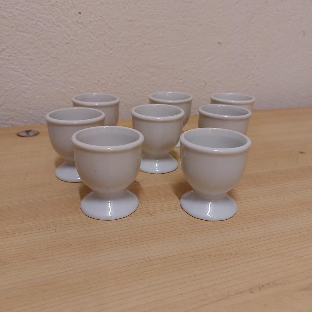 8 eierdopjes, Maison & Meubles, Enlèvement ou Envoi, Comme neuf