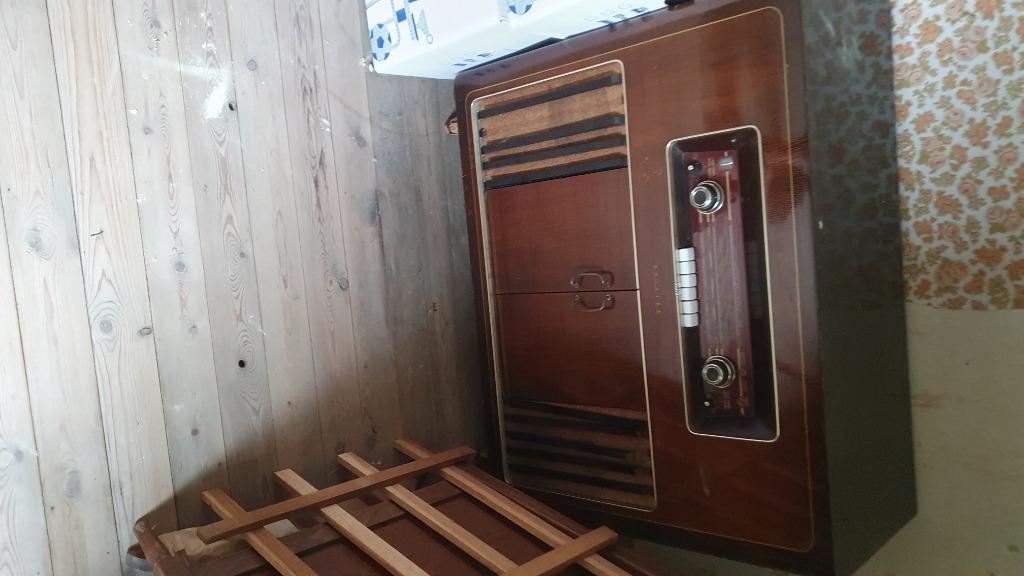 Meuble radio Philips, Enlèvement, Utilisé, Radio