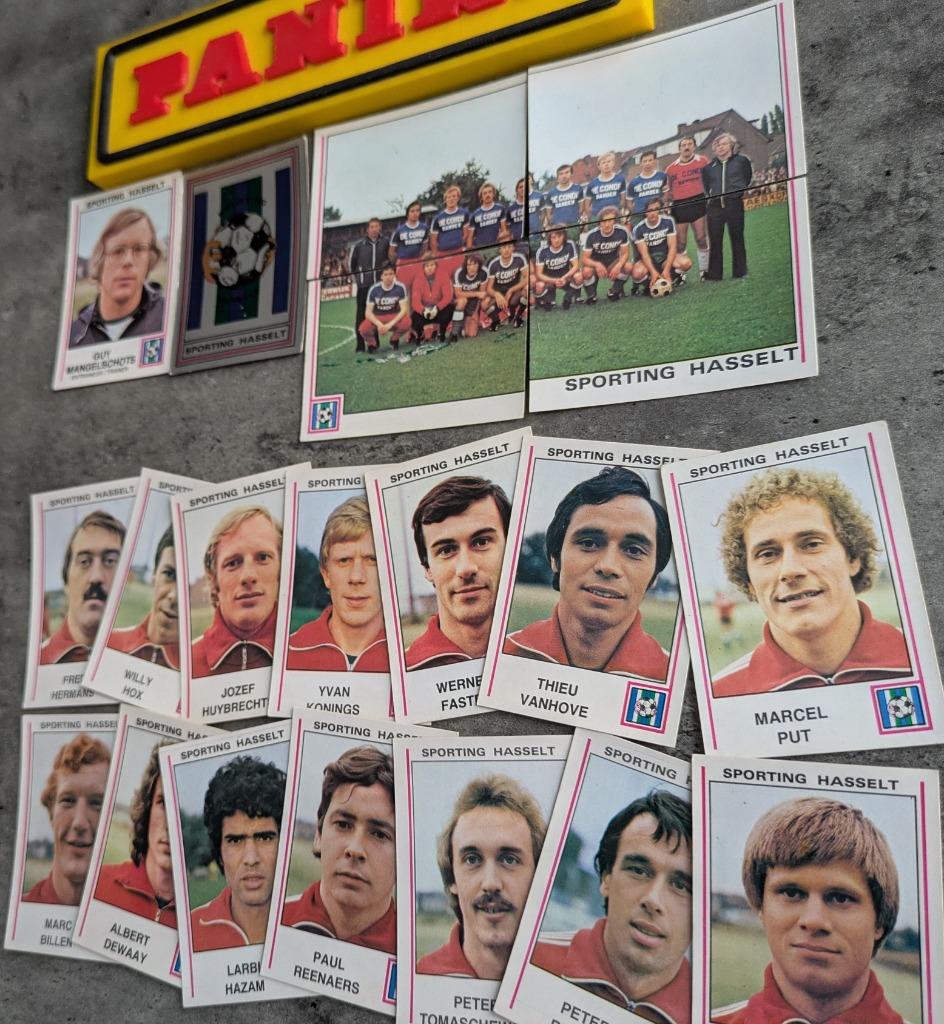 PANINI FOOTBALL 80  HASSELT SPORTING 20 STICKERS 1980, Verzenden