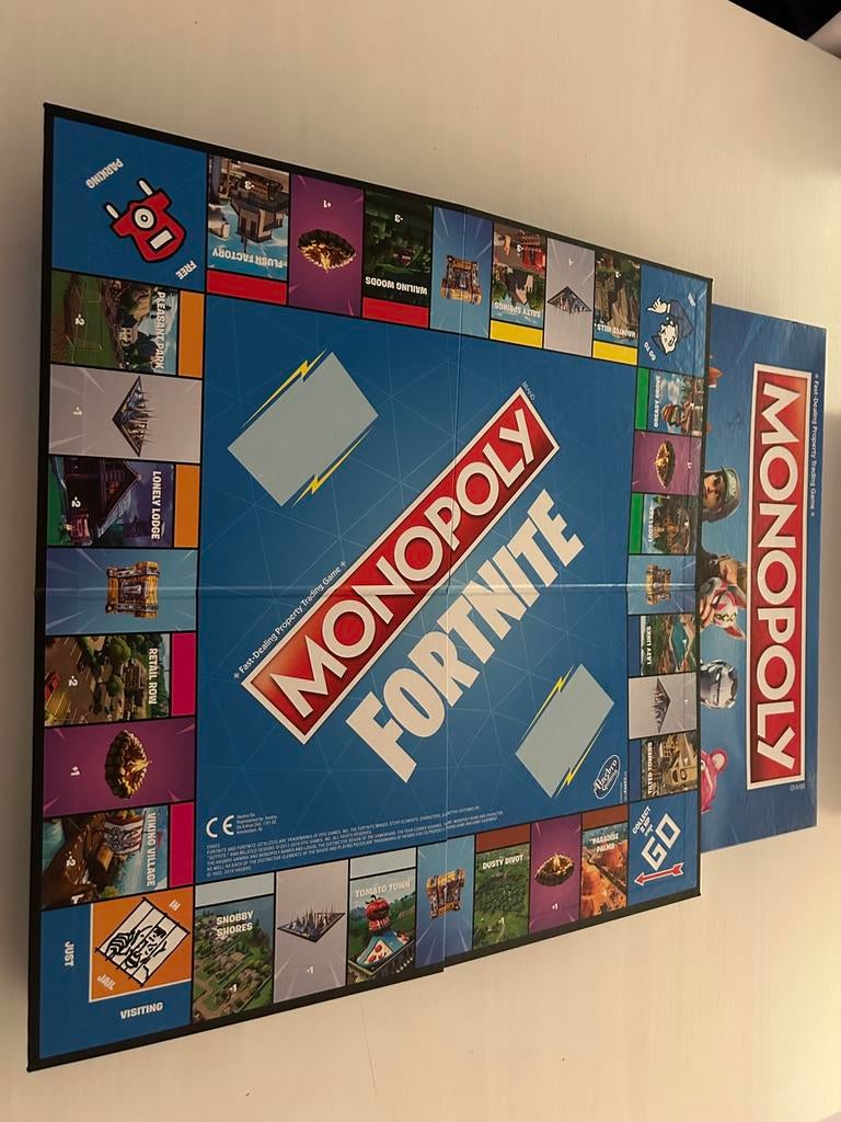 Monopoly fortnite, Een of twee spelers, Ophalen of Verzenden, Zo goed als nieuw, Parker