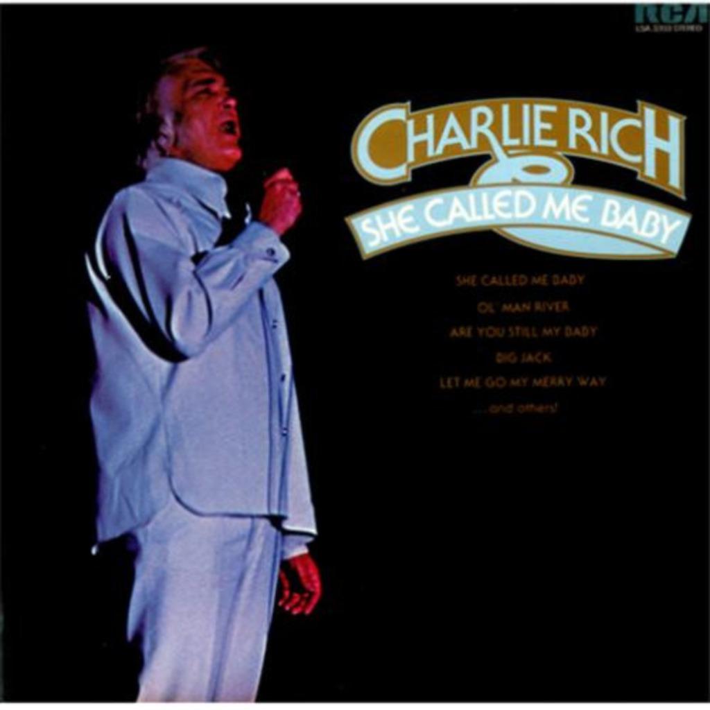 Charlie Rich ‎– She Called Me Baby - Lp '' Popcorn ", Cd's en Dvd's, Vinyl | Pop, Zo goed als nieuw, 12 inch, Ophalen of Verzenden