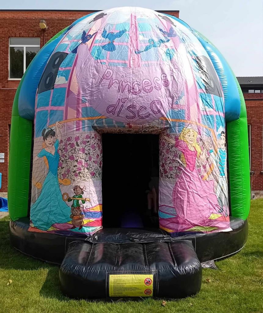 Disco springkasteel te koop, Ophalen