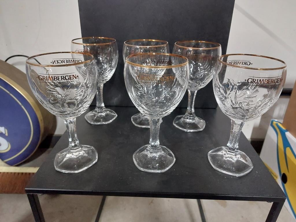 Lunettes Grimbergen, Enlèvement ou Envoi, Comme neuf, Verre à bière