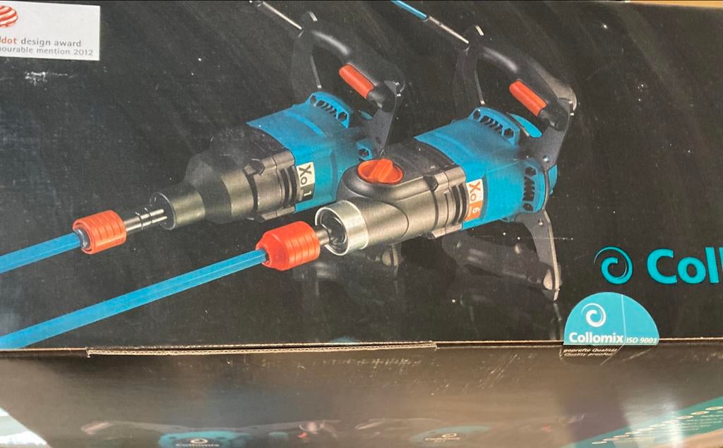 BATTEUR À MAIN COLLOMIX Xo 4 HF AVEC TIGE DE MIXAGE KR140 HF, Enlèvement ou Envoi, Neuf