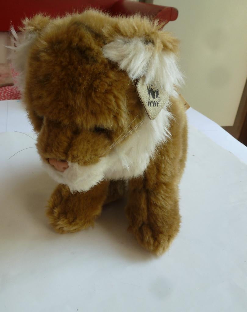 knuffel leeuwtje welp  WWF, Ophalen of Verzenden, Zo goed als nieuw, Overige typen