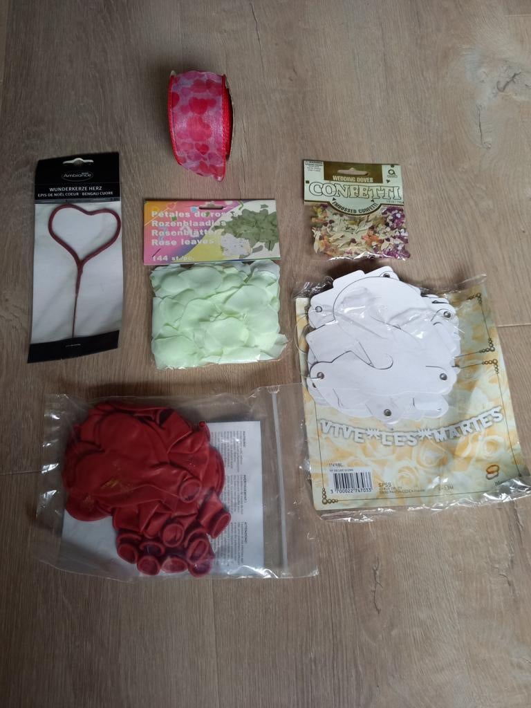 Décoration mariage, Hobby & Loisirs créatifs, Enlèvement, Comme neuf, Décoration