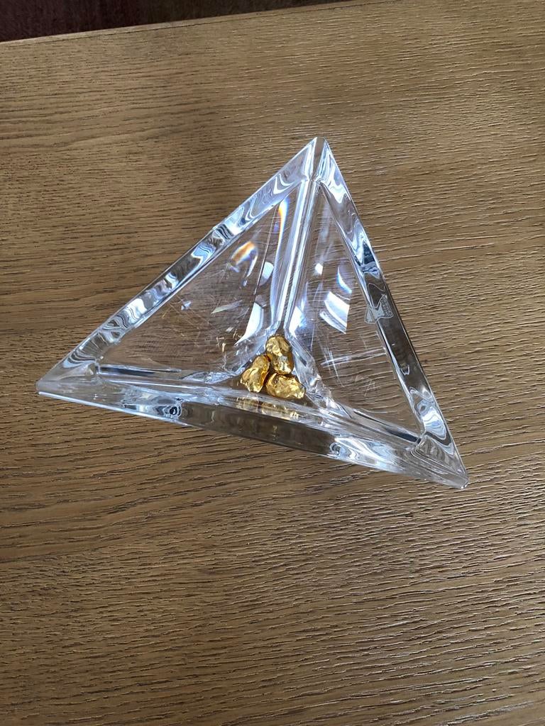 Sierstuk in zweeds kristal, Verzamelen, Ophalen, Nieuw