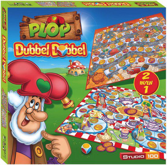 Plop dubbel dobbel (2 spelletjes), Hobby en Vrije tijd, Gezelschapsspellen | Overige, Ophalen, Zo goed als nieuw