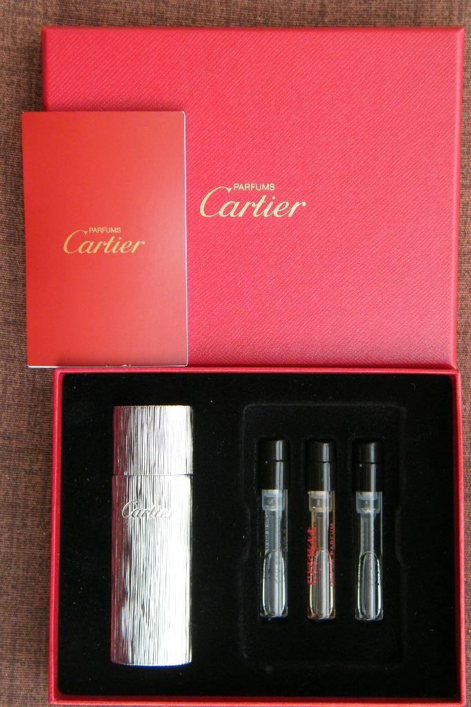 Parfums CARTIER coffret x 3 vaporisateurs Neuf de 2009, Enlèvement ou Envoi, Neuf, Autres types, Plein