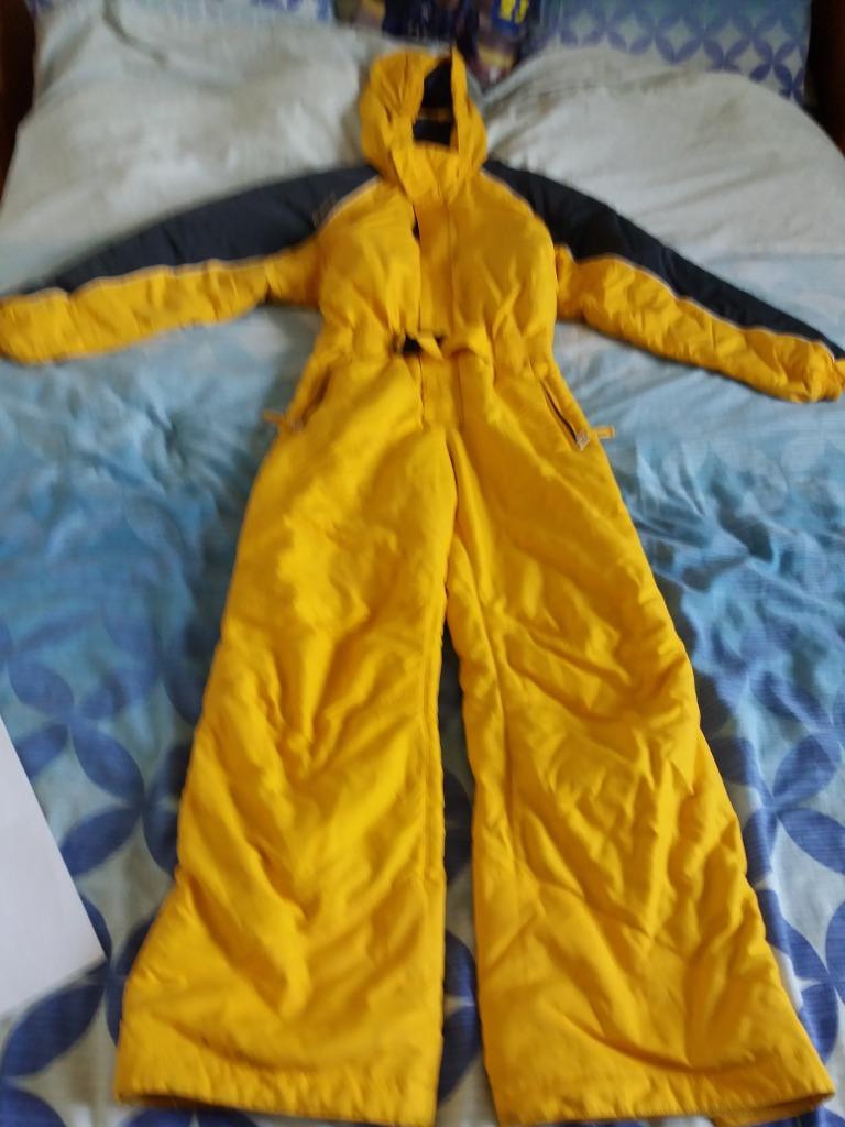 Combinaison Ski Jaune QUECHUA, Ophalen, Geel, Maat 46/48 (XL) of groter, Quechua