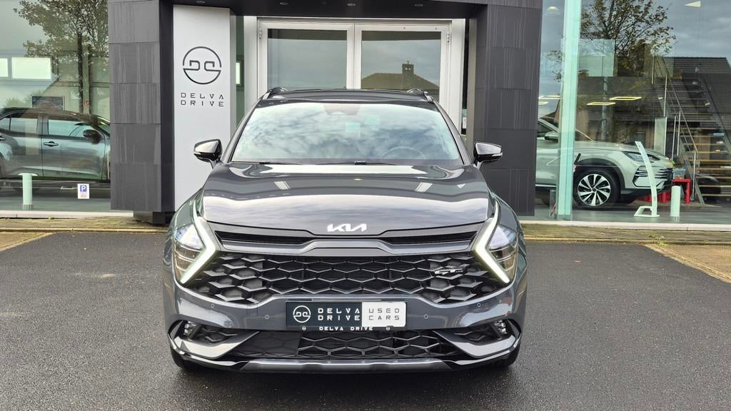 Kia Sportage 1.6 T-GDI HEV GT LINE  garantie >5 ans, Auto's, Gebruikt, Zwart, 4 cilinders, Bedrijf