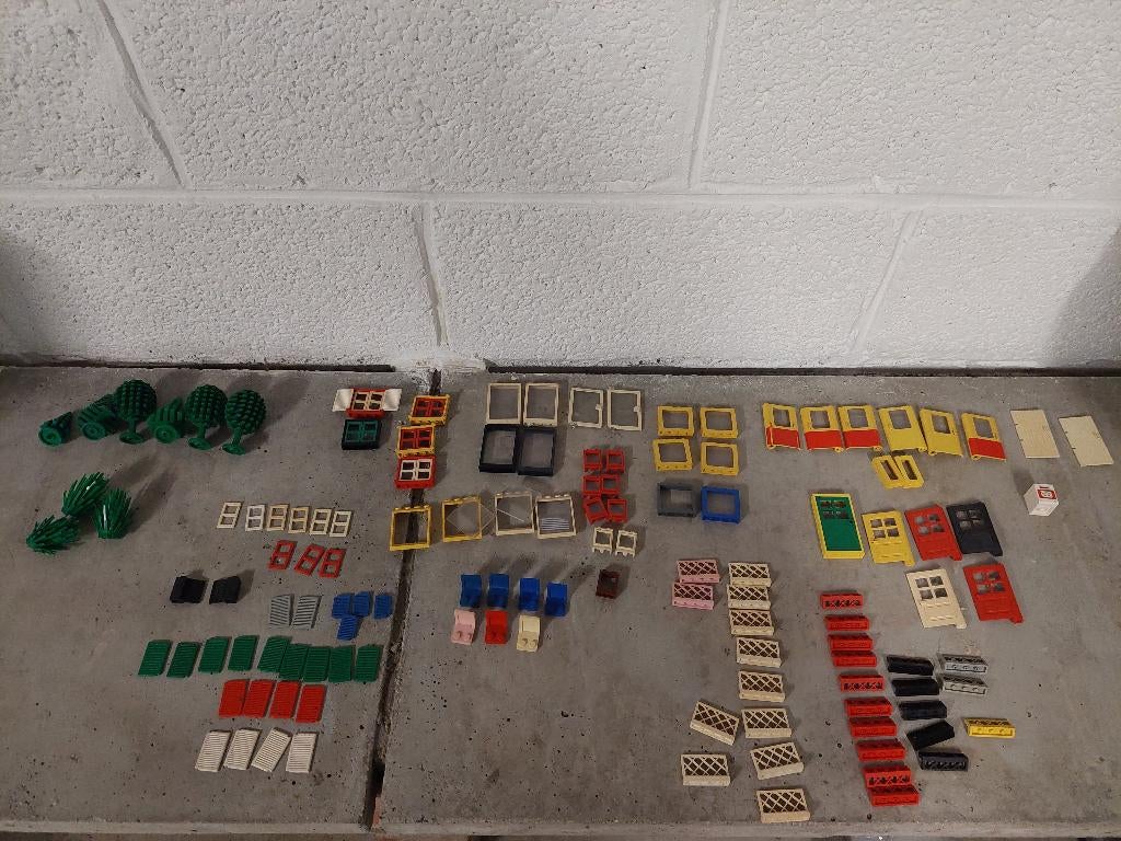 Lego losse onderdelen voor huizen, Enlèvement ou Envoi, Utilisé, Briques en vrac, Lego
