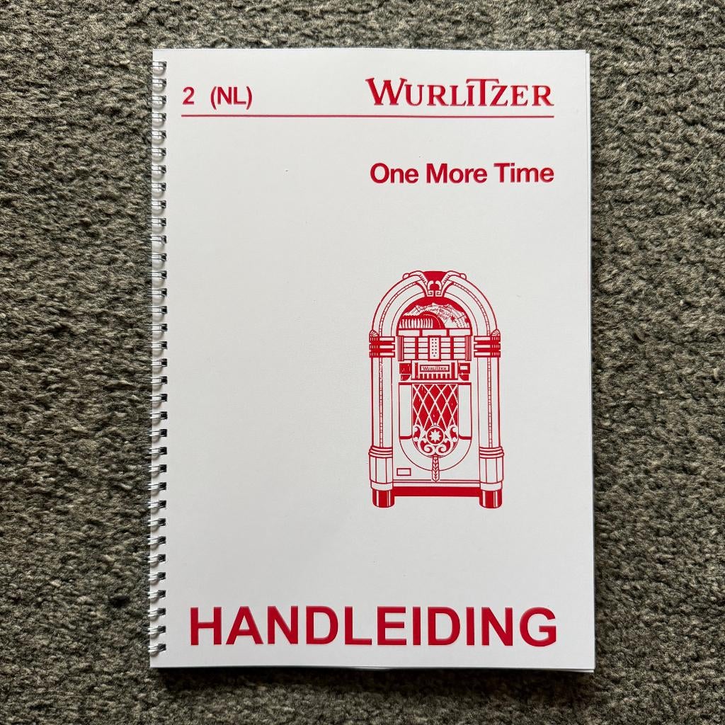 Jukebox Wurlitzer 1015 OMT Handleiding Nederlandse Versie, Collections, Machines | Jukebox, Neuf, Wurlitzer, 1970 à nos jours