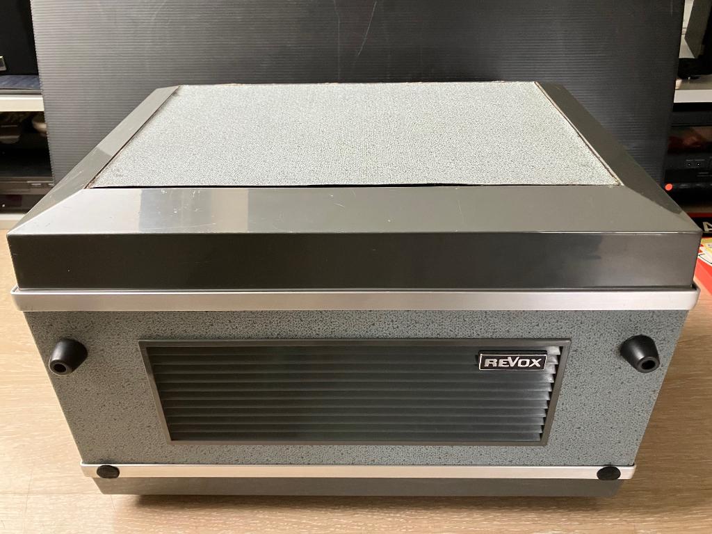 Bandrecorder: Revox G36 (9 buizen) - te repareren, Audio, Tv en Foto, Bandrecorder, Ophalen, Bandrecorder, Met stofkap
